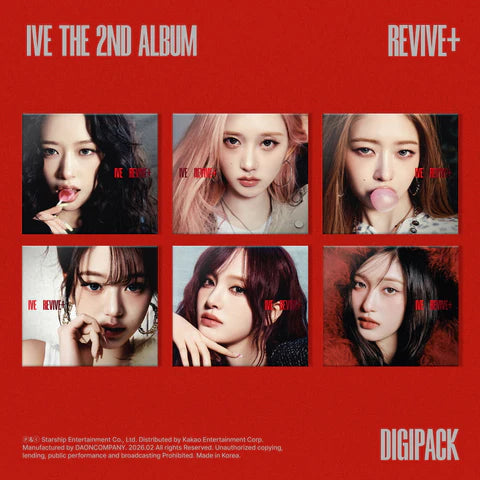 IVE - REVIVE+ 2ND ALBUM [DIGIPACK VER.]