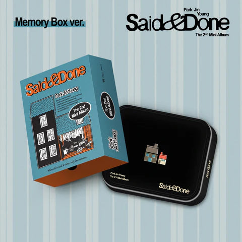 (PRE-ORDER) PARK JI-YOUNG (GOT7) - SAID & DONE 2ND MINI ALBUM [MEMORY BOX VER.]