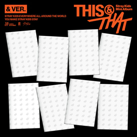 STRAY KIDS - THIS & THAT 10TH MINI ALBUM [& VER.]