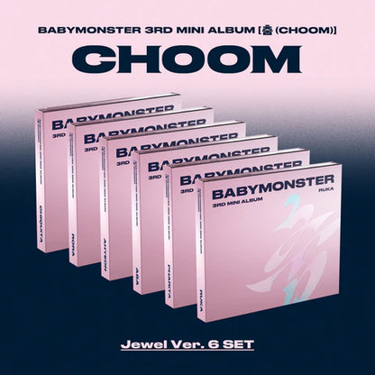 BABYMONSTER - CHOOM 3RD MINI ALBUM [DIGIPACK VER.]