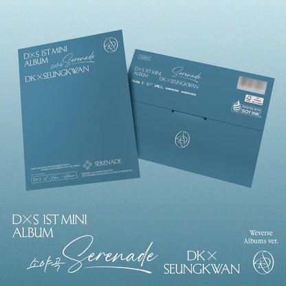 DK X SEUNGKWAN (SEVENTEEN) - SERENADE 1ST MINI ALBUM [WEVERSE ALBUM VER.]