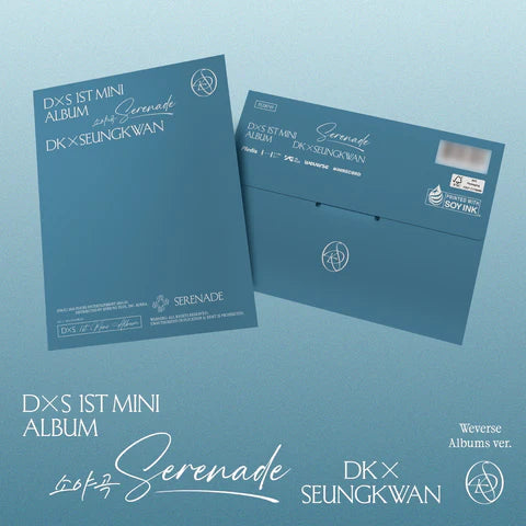 (PRE-ORDEN) DK X SEUNGKWAN (SEVENTEEN) - SERENADE 1ER MINI ÁLBUM [WEVERSE ALBUM VER.]