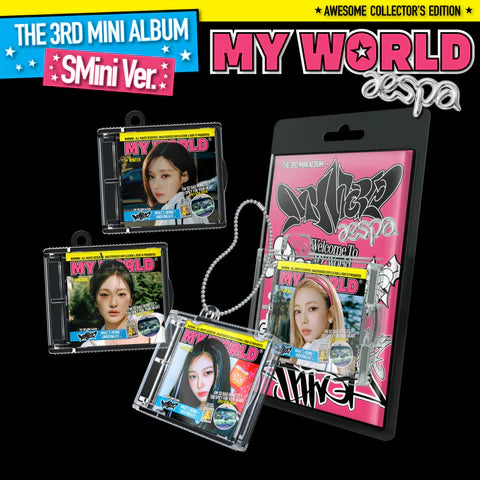 AESPA - MY WORLD SMART ALBUM [SMINI VER.]