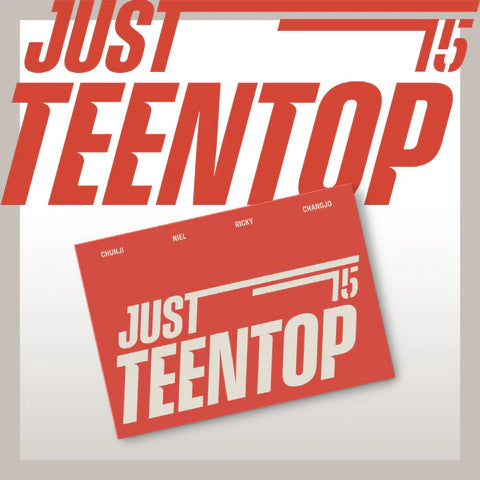 TEENTOP - JUST 15, JUST TEEN TOP MINI ÁLBUM [POCAALBUM MINI VERSIÓN DE FUNDA]