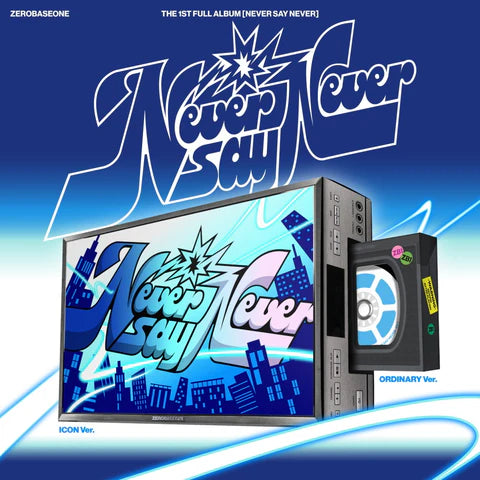 ZEROBASEONE - NEVER SAY NEVER PRIMER ÁLBUM COMPLETO [VERSIÓN PHOTOBOOK]
