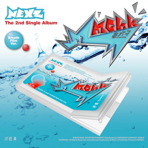 NEXZ - MMCHK 2ND SINGLE ALBUM [BREATH FILM VER.]