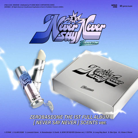 ZEROBASEONE - NEVER SAY NEVER PRIMER ÁLBUM COMPLETO [SCENTS VER.]