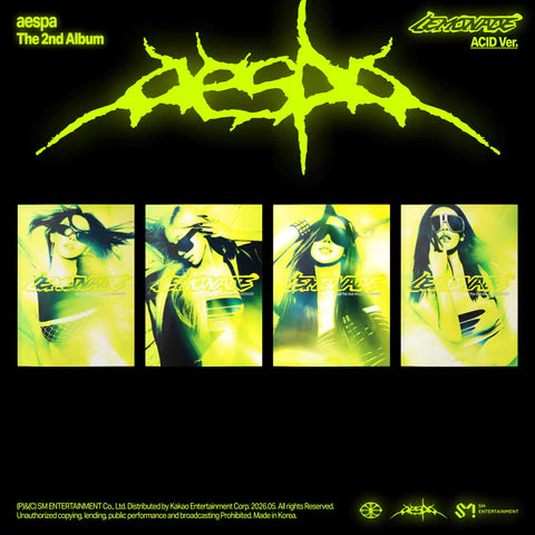 (PRE-ORDER) AESPA - LEMONADE 2ND ALBUM [ACID VER.]