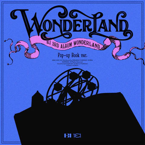 B.I - WONDERLAND 3RD ALBUM [POP-UP BOOK VER.]