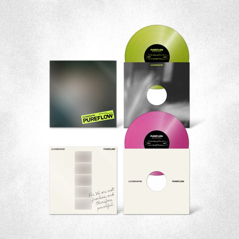 (PRE-ORDER) LE SSERAFIM - PUREFLOW PT.1 2ND STUDIO ALBUM [VYNIL LP VER.]