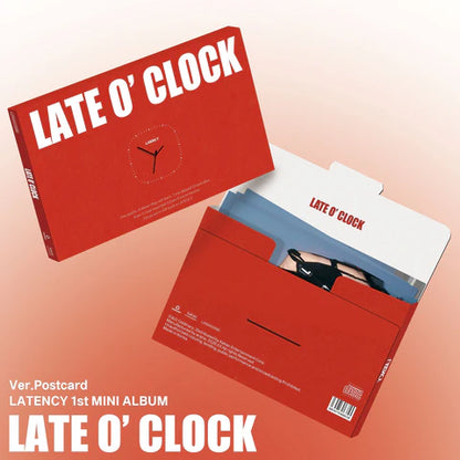 LATENCY - LATE O'CLOCK 1ST MINI ALBUM [POSTCARD VER.]