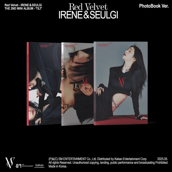 IRENE & SEULGI - TILT 2ND MINI ALBUM [PHOTOBOOK VER.]
