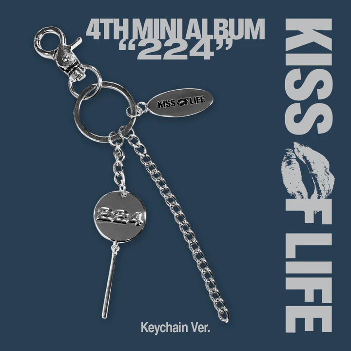 KISS OF LIFE - 224 4TH MINI ALBUM [KEYCHAIN VER.]