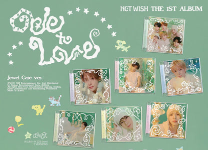 NCT WISH - ODE TO LOVE 1ST ALBUM [JEWEL CASE VER.]