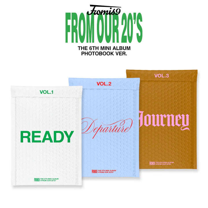 FROMIS_9 - DESDE FUERA 20' 6º MINI ÁLBUM [VERSIÓN FOTOGRÁFICA]