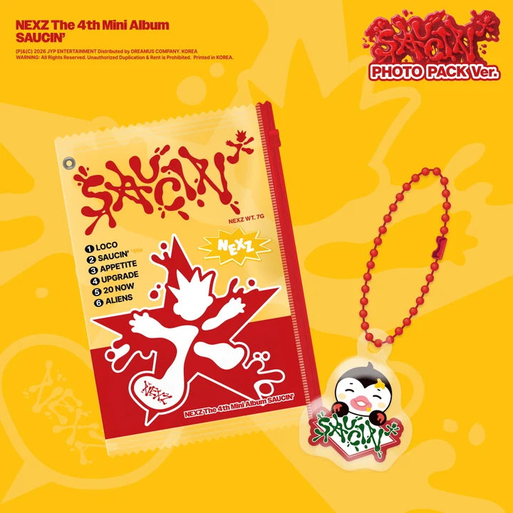 NEXZ - SAUCIN' 4TH MINI ALBUM [PHOTO PACK VER.]