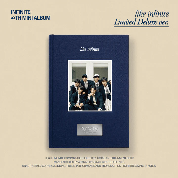 INFINITE - LIKE INFINITE 8TH MINI ALBUM [DELUXE VER.]