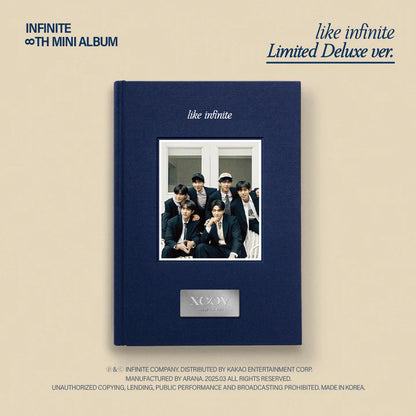INFINITE - LIKE INFINITE 8TH MINI ALBUM [DELUXE VER.]