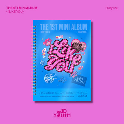 ODD YOUTH - I LIKE YOU 1ST MINI ALBUM [DIARY VER.]
