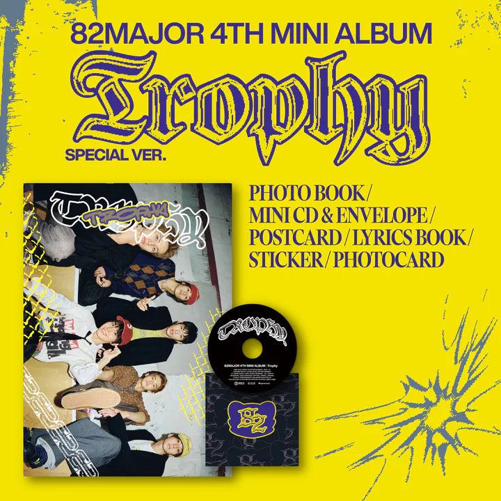 82MAJOR - TROFEO 4º MINI ÁLBUM [VERSIÓN ESPECIAL]