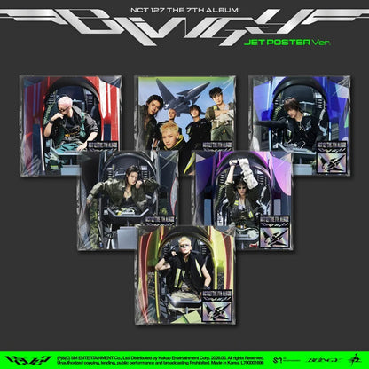NCT127 - BLINGY 7TH ALBUM [JET POSTER VER.]
