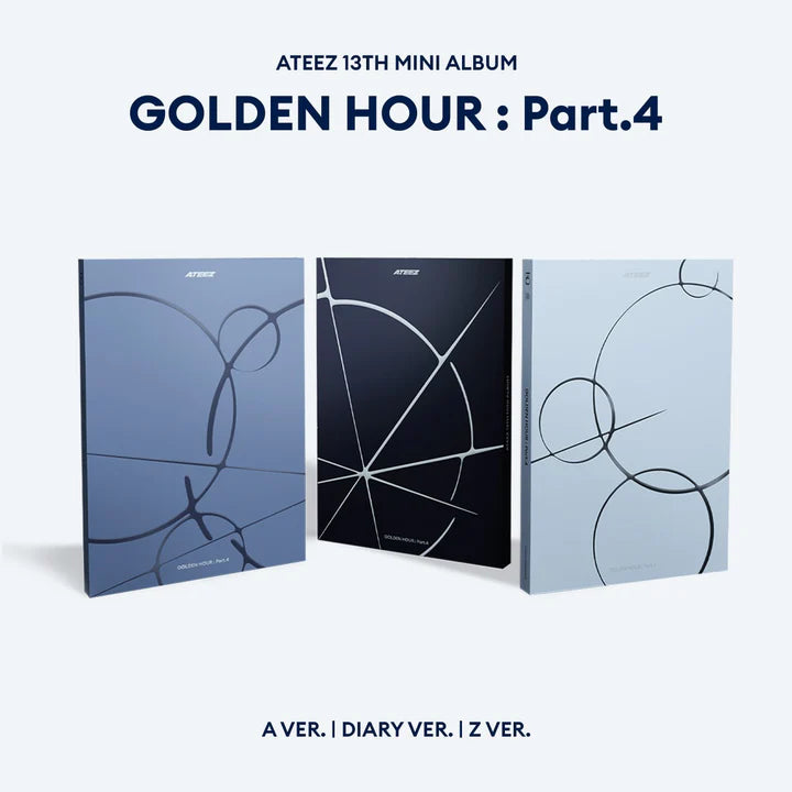 ATEEZ - GOLDEN HOUR : PART.4 13TH MINI ALBUM [SIGNED VER.]