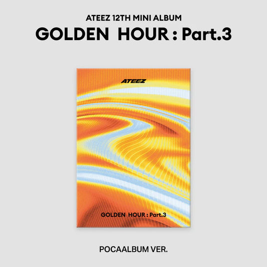 ATEEZ - HORA DORADA: PARTE 3 12.º MINI ÁLBUM [VERSIÓN POCAALBUM]