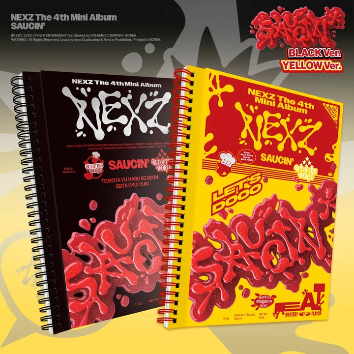 NEXZ - SAUCIN' 4TH MINI ALBUM