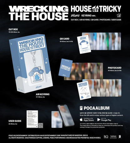 XIKERS - HOUSE OF TRICKY: DESTRUYENDO LA CASA 6º MINI ÁLBUM [POCAALBUM LLAVERO VER.]