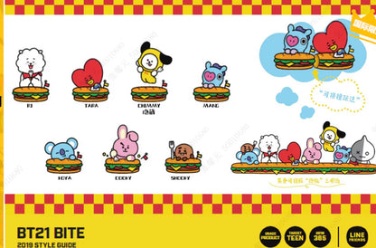 BT21 - CAJA SORPRESA DE FIESTA DE HAMBURGUESAS