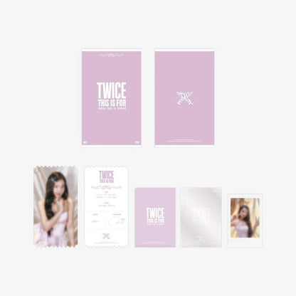 TWICE - ESTO ES PARA LA GIRA MUNDIAL MD SET DE ENTRADAS ESPECIALES