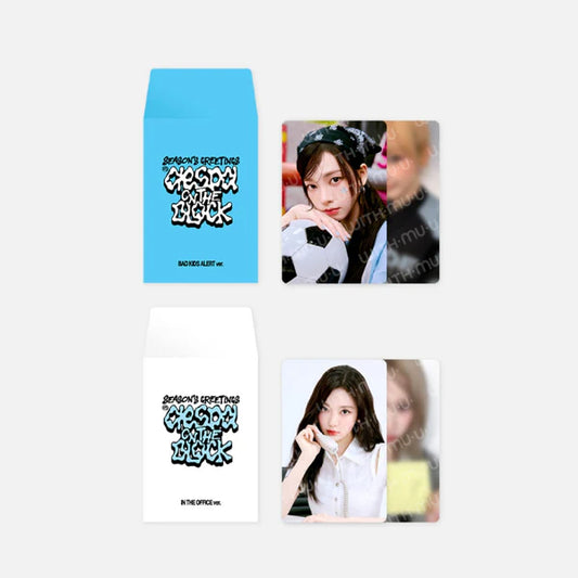 AESPA - 2025 SEASON'S GREETINGS OFFICIAL MD RANDOM TRADING CARD