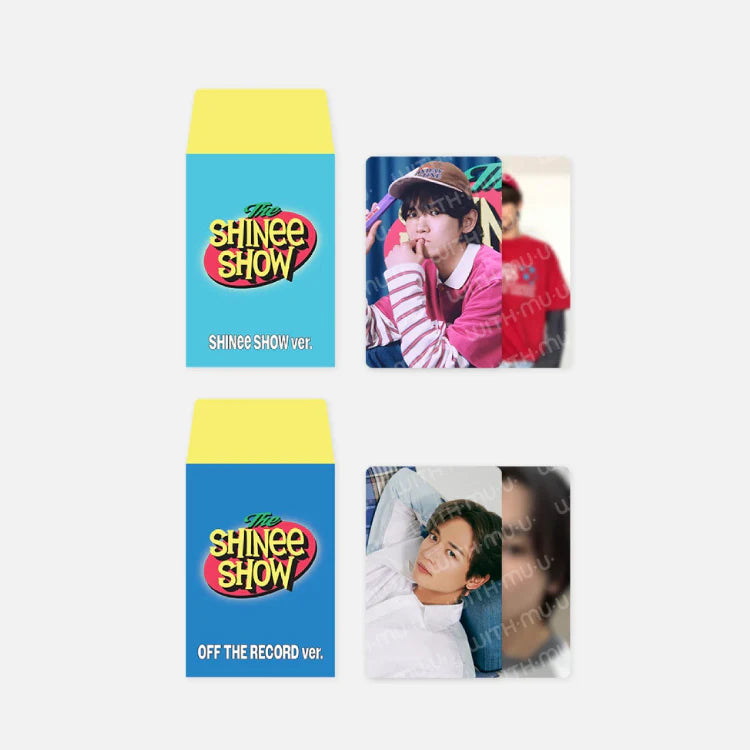 SHINEE - SALUDOS DE TEMPORADA 2025 OFICIAL MD TARJETA INTERCAMBIABLE ALEATORIA