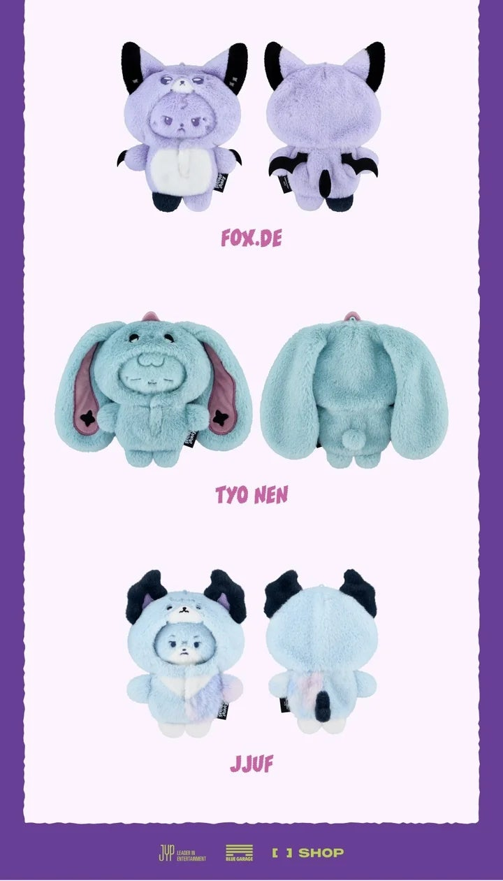 XDINARY HEROES - XCLUSIVE PARTY 2ND FANMEETING OFFICIAL MD 10CM PLUSH COSTUME