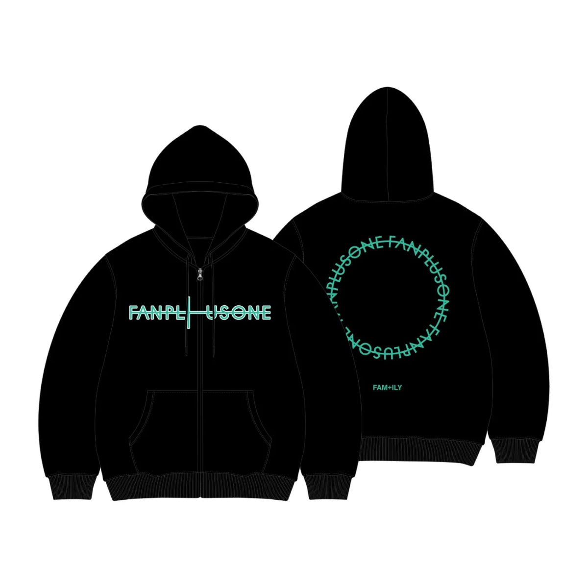 G-DRAGON - FAM+ILY: FAMILY : FAM I LOVE YOU 2026 'FAM' MEETING MD HOODIE ZIP-UP