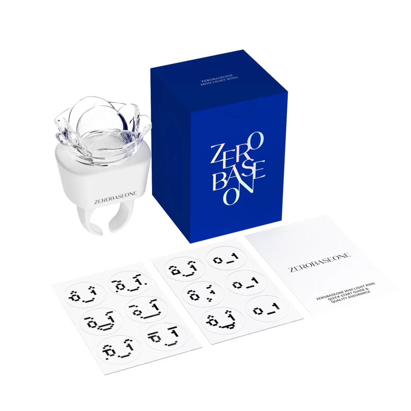 ZEROBASEONE - 2024 LA PRIMERA GIRA: MINI ANILLO DE LUZ OFICIAL DEL MUNDO ATEMPORAL MD