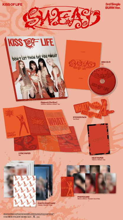 KISS OF LIFE - SWEAT 3RD SINGLE ALBUM