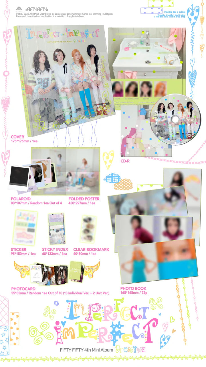 FIFTY FIFTY - IMPERFECT-I'MPERFECT 4TH MINI ALBUM