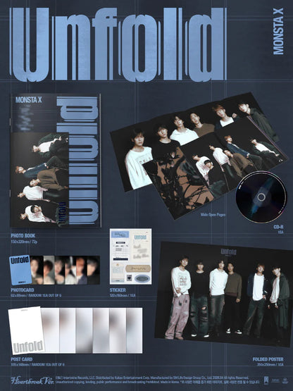 MONSTAX - UNFOLD AMERCAN STUDIO ALBUM