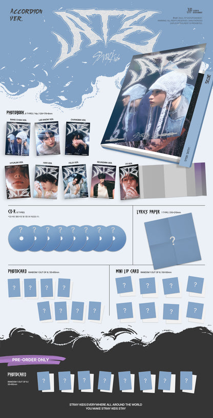 STRAY KIDS - ATE 9TH MINI ALBUM [ACCORDION VER.]