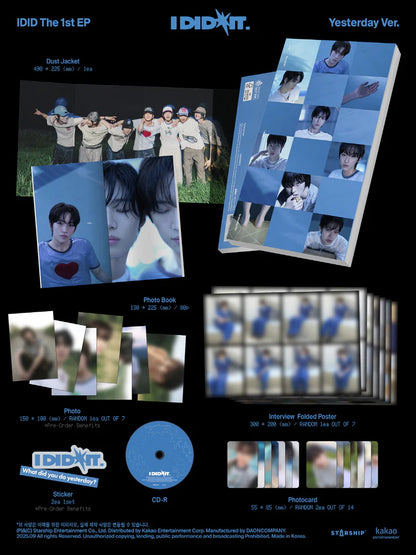 IDID - I DID IT 1ST MINI ALBUM