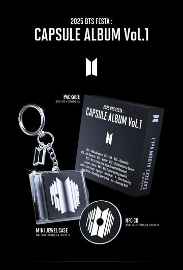 BTS - ÁLBUM CÁPSULA DE FESTA 2025 VOL.1
