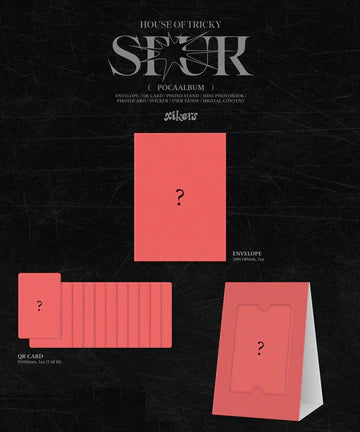 XIKERS - HOUSE OF TRICKY: SPUR 5º MINI ÁLBUM[VERSIÓN POCAALBUM]