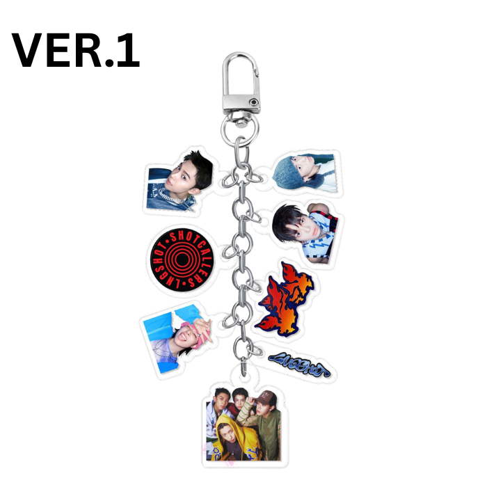 LNGSHOT - ACRYLIC PENDANT KEYCHAIN