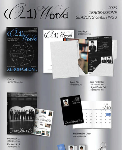 ZEROBASEONE - 2026 SEASON'S GREETINGS [(0_1) WORLD]