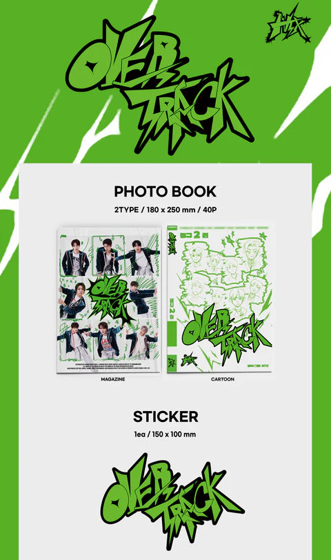 NTX - OVER TRACK 2ND ALBUM [PHOTOBOOK MAGAZINE VER.]