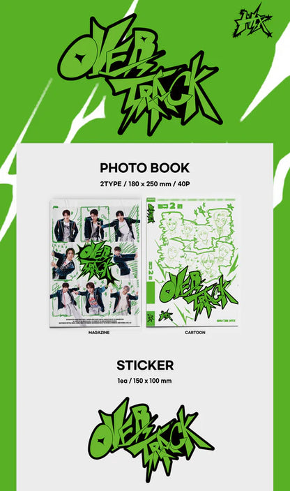 NTX - OVER TRACK 2ND ALBUM [PHOTOBOOK MAGAZINE VER.]