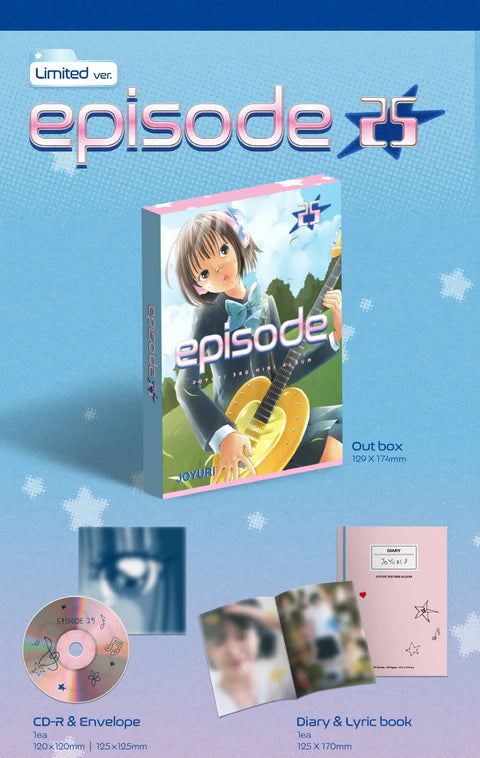 JO YURI - EPISODE 25 3RD MINI ALBUM [EPISODE: MOMENT LIMITED VER.]