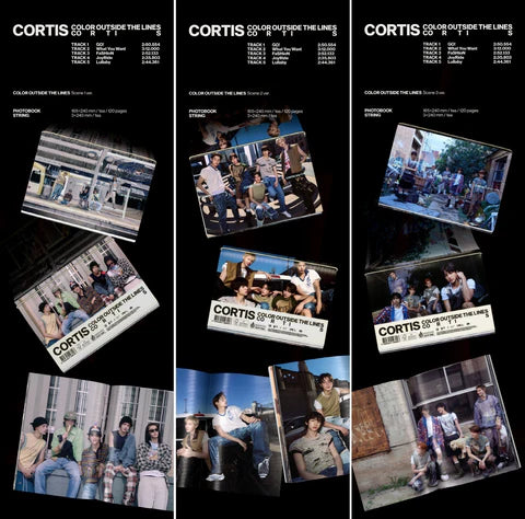 CORTIS - COLOR OUTSIDE THE LINES 1ST EP ALBUM