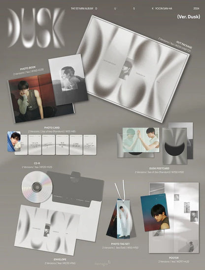 YOON SAN HA (ASTRO) - DUSK 1ER MINI ÁLBUM